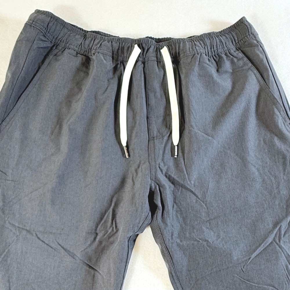 Fair Harbor The One Pant Mens Large Stretch Recycled Charcoal Gray